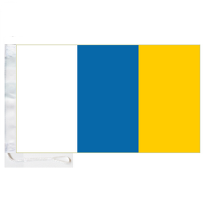 Bandeira das Ilhas Canárias 45x30cm